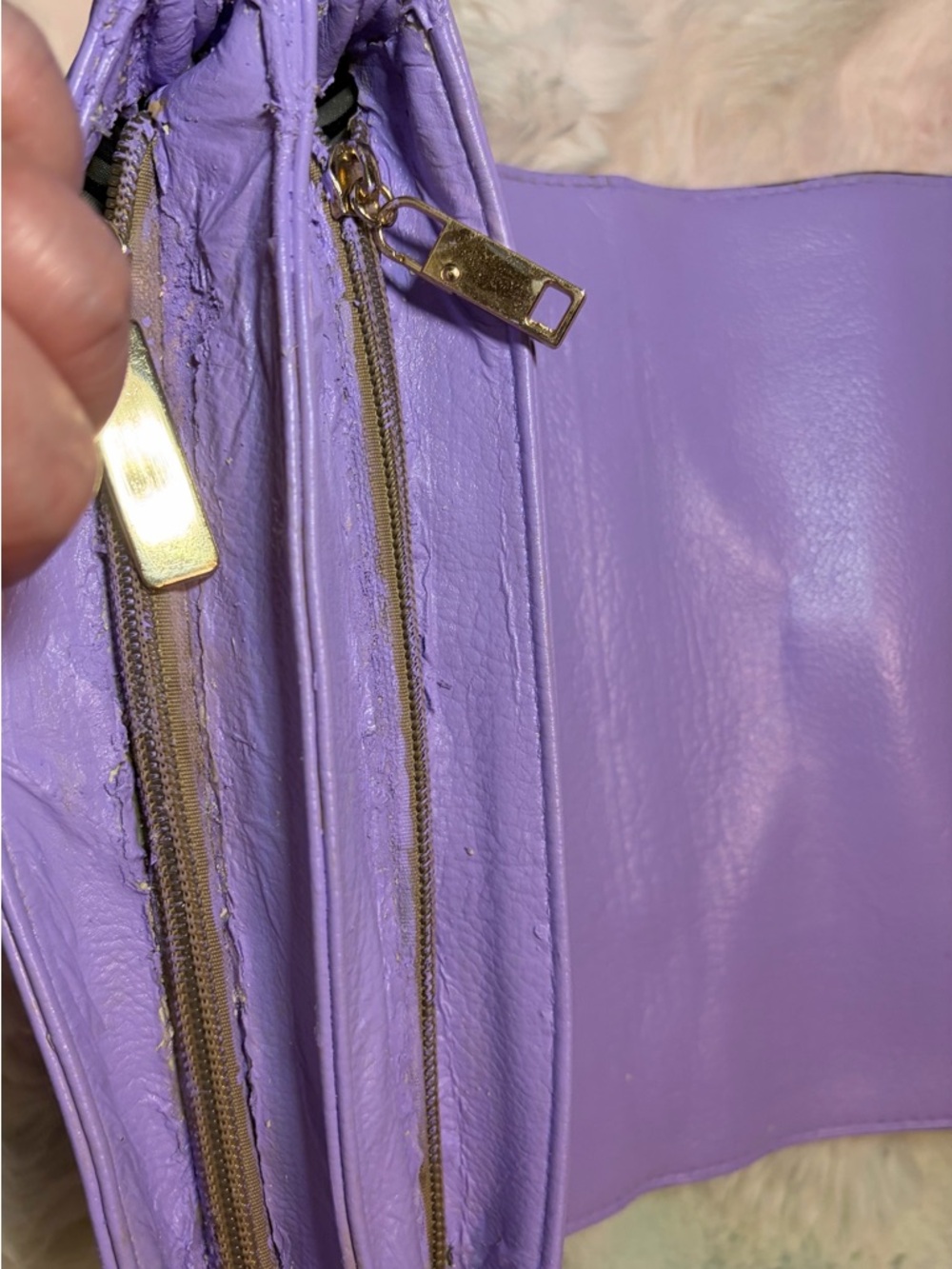 Lavender Bow Chain Shoulder Bag - Unbranded - Picture 5 of 12